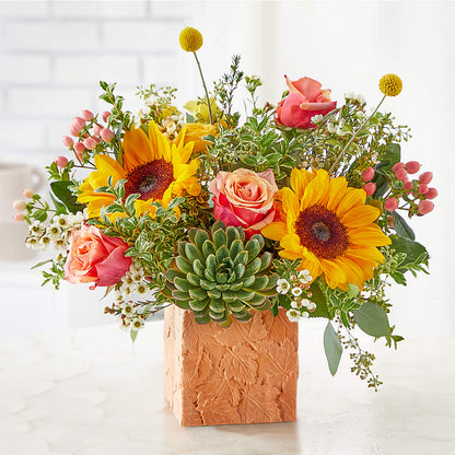 Sunflower Season Bouquet –  Menlo Florist, Menlo Park CA