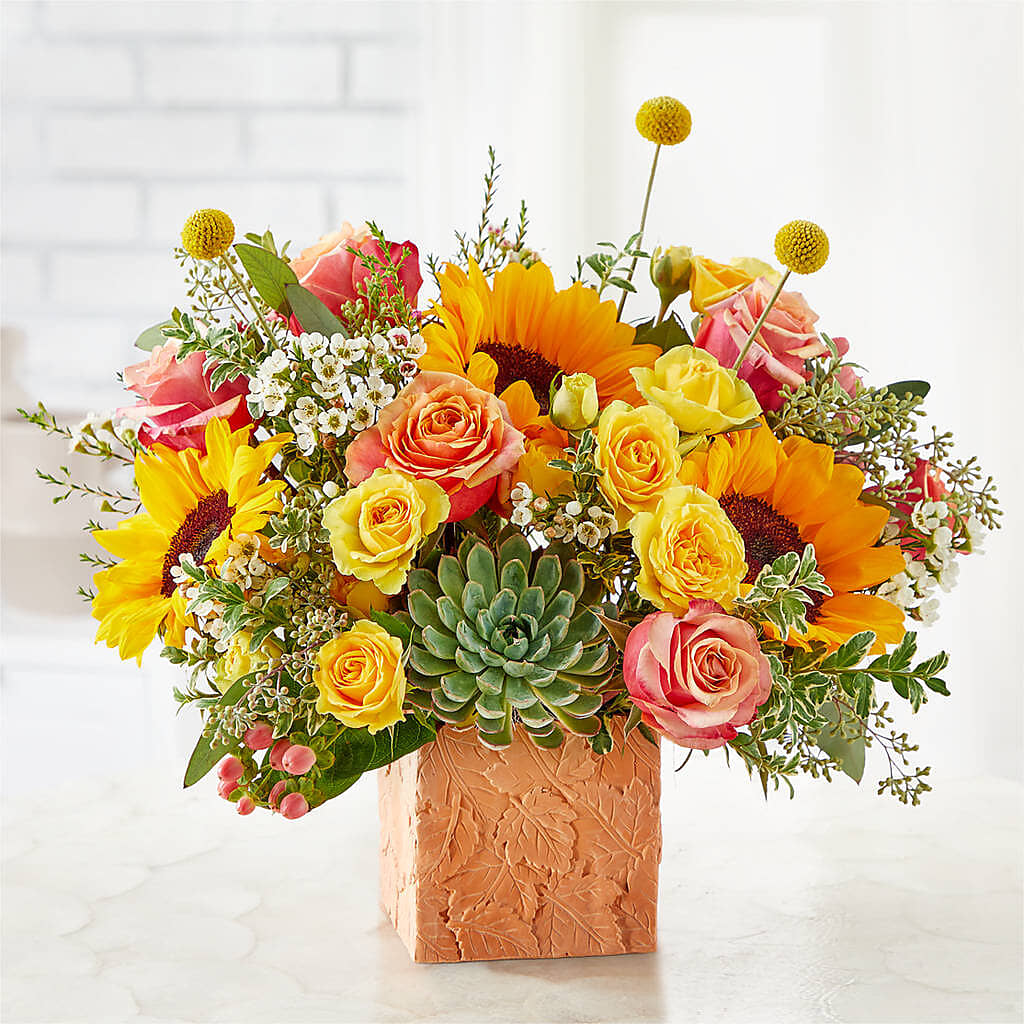 Sunflower Season Bouquet –  Menlo Florist, Menlo Park CA