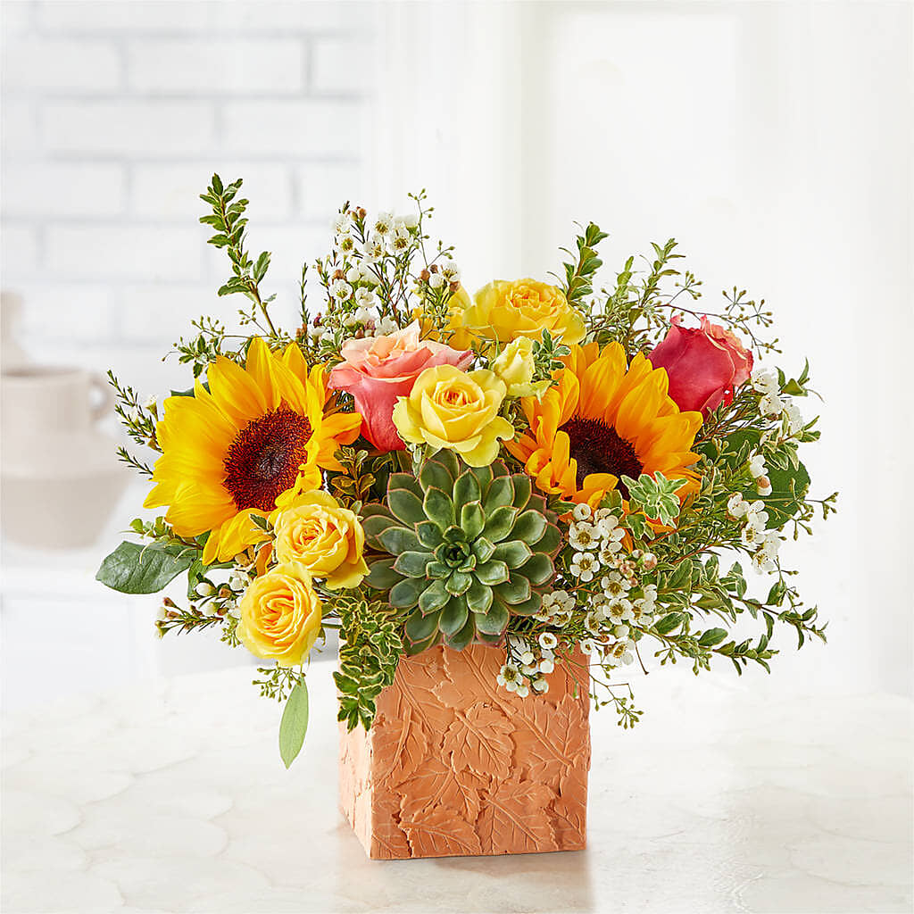 Sunflower Season Bouquet –  Menlo Florist, Menlo Park CA