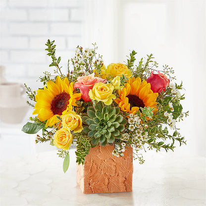 Sunflower Season Bouquet –  Menlo Florist, Menlo Park CA