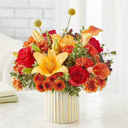 Scarlet Skies Bouquet –  Menlo Florist, Menlo Park CA