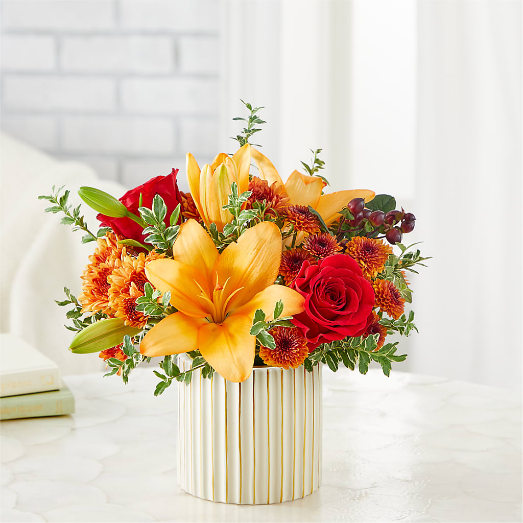 Scarlet Skies Bouquet –  Menlo Florist, Menlo Park CA