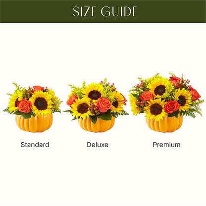 Pick of the Patch Pumpkin Bouquet –  Menlo Florist, Menlo Park CA