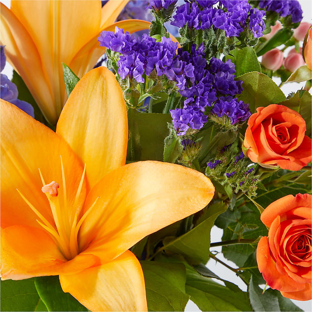 Radiant Citrus Bouquet –  Menlo Florist, Menlo Park CA
