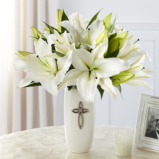Faithful Blessings Bouquet –  Menlo Florist, Menlo Park CA