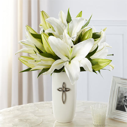 Faithful Blessings Bouquet –  Menlo Florist, Menlo Park CA