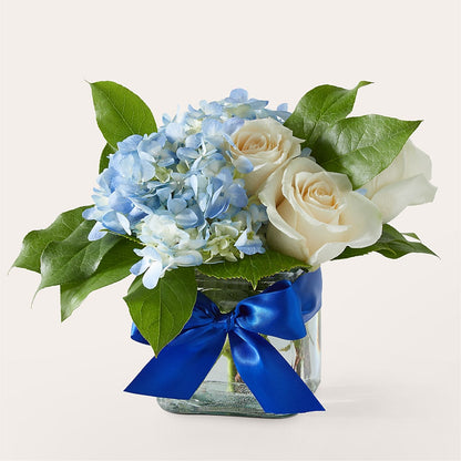Sky Blue Delight Bouquet –  Menlo Florist, Menlo Park CA