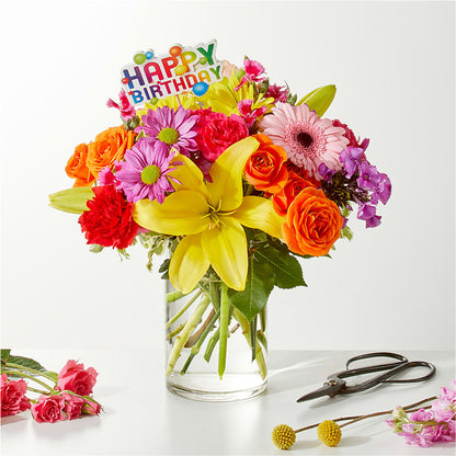 Cue the Confetti - A Florist Original –  Menlo Florist, Menlo Park CA