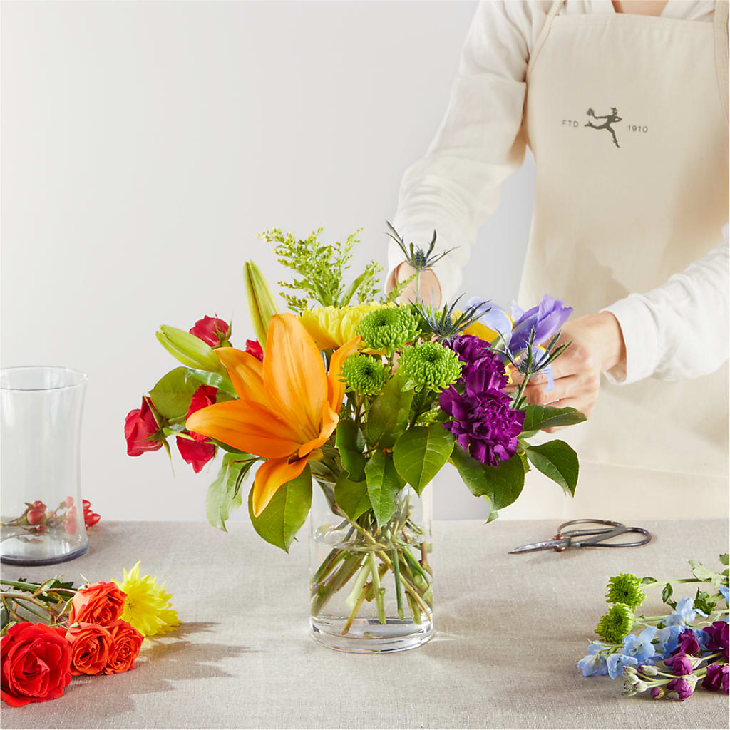 Summer Spectra - A Florist Original –  Menlo Florist, Menlo Park CA