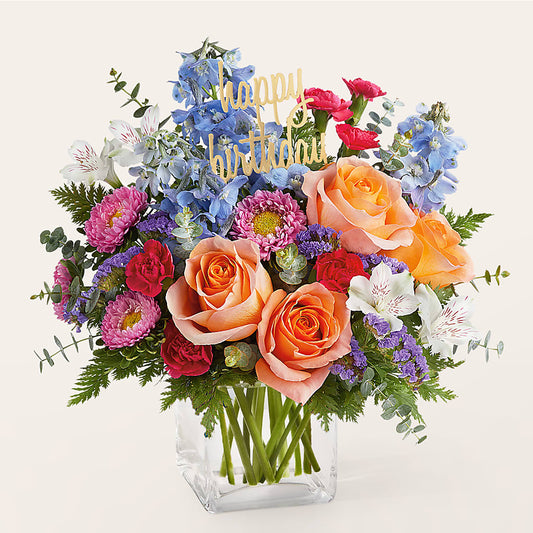 Birthday Bash Bouquet –  Menlo Florist, Menlo Park CA