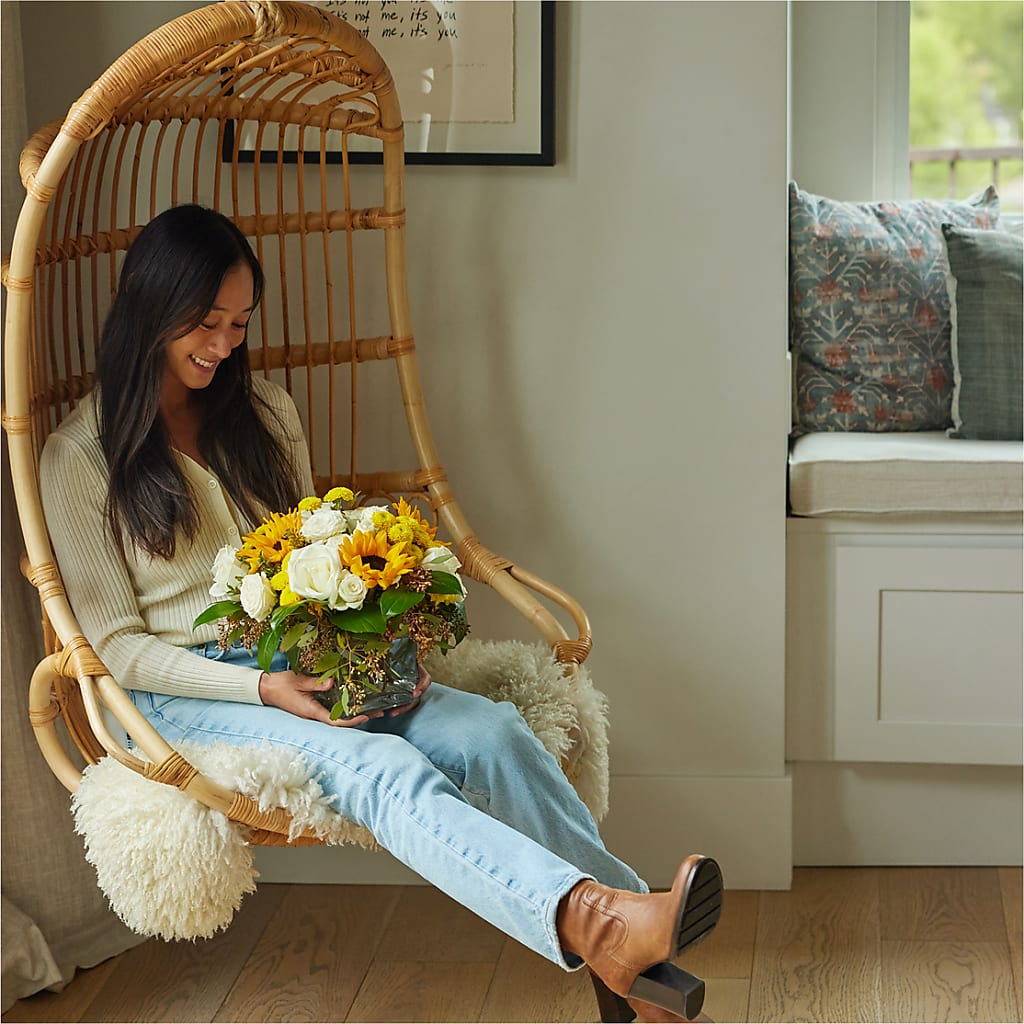 Luminous Morning Bouquet –  Menlo Florist, Menlo Park CA