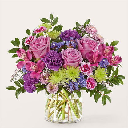 Glass Half Full Bouquet –  Menlo Florist, Menlo Park CA
