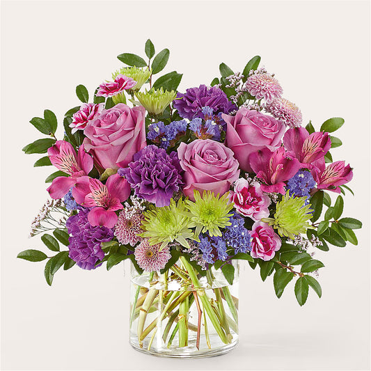 Glass Half Full Bouquet –  Menlo Florist, Menlo Park CA