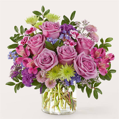 Glass Half Full Bouquet –  Menlo Florist, Menlo Park CA