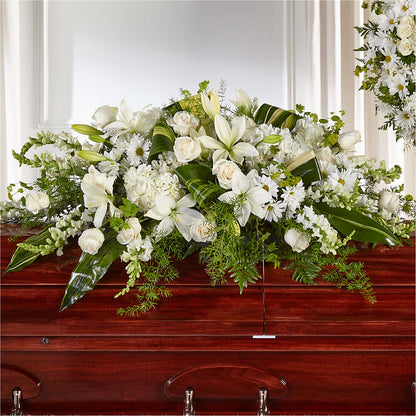 Abundance Casket Spray –  Menlo Florist, Menlo Park CA