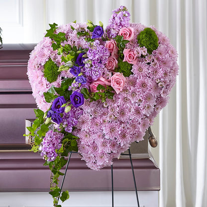 Treasured Love Standing Heart –  Menlo Florist, Menlo Park CA