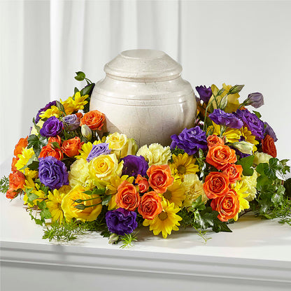 Blossoms of Remembrance Cremation Adornment –  Menlo Florist, Menlo Park CA