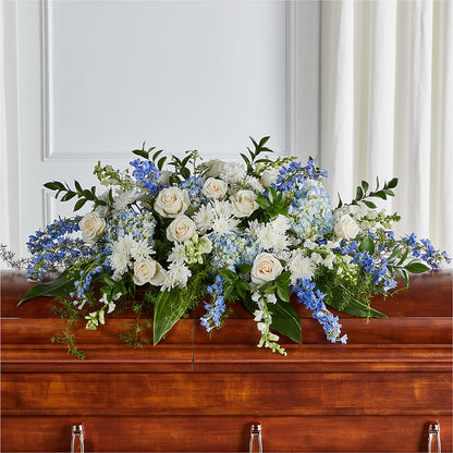 Timeless Essence Casket Spray –  Menlo Florist, Menlo Park CA