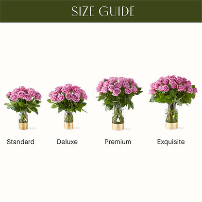 Secret Admirer Lavender Rose Bouquet –  Menlo Florist, Menlo Park CA
