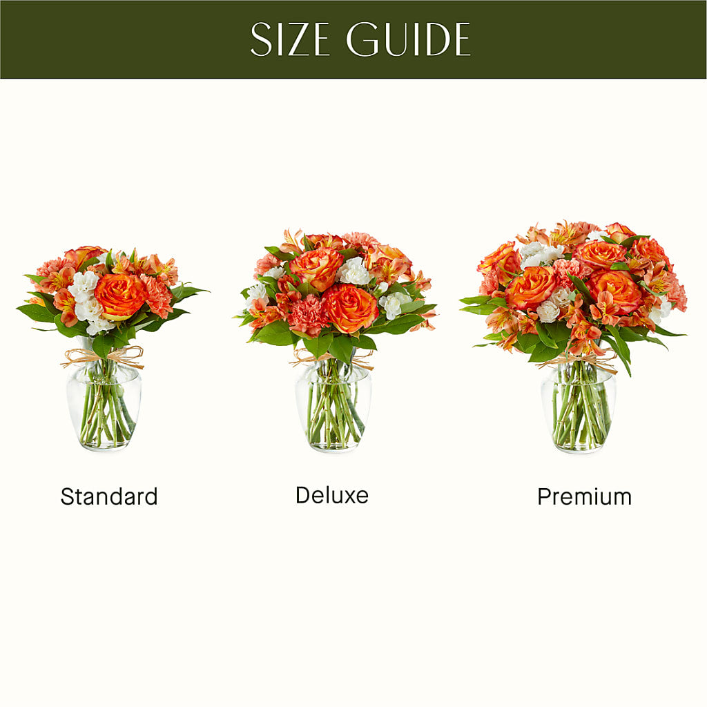 Apricot Glow Bouquet –  Menlo Florist, Menlo Park CA