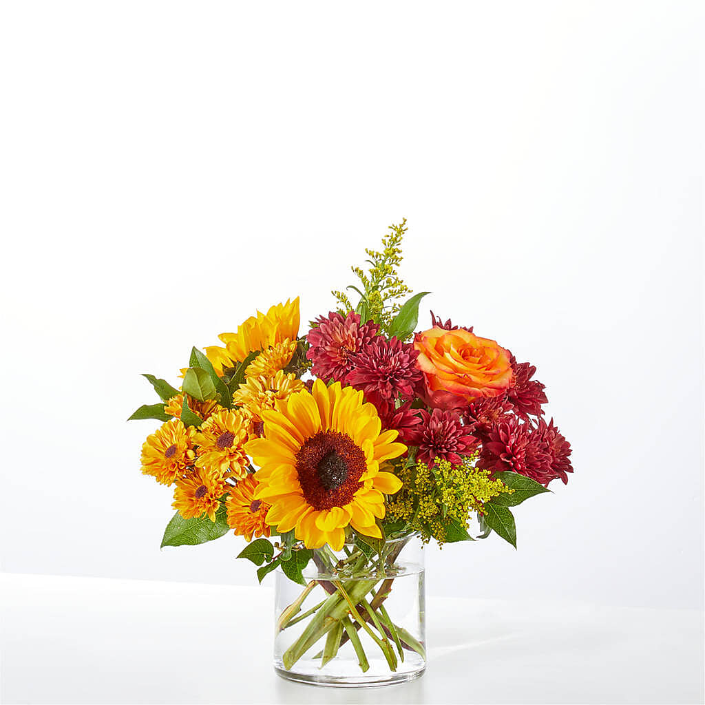 Flannel Scarf Bouquet –  Menlo Florist, Menlo Park CA