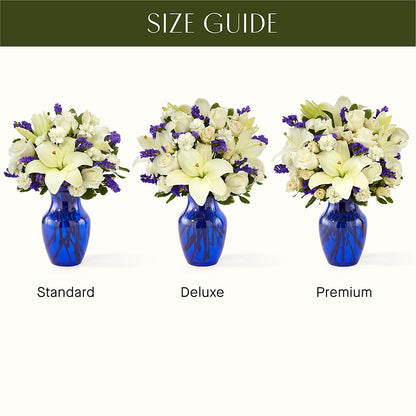 Sapphire Rush Bouquet –  Menlo Florist, Menlo Park CA