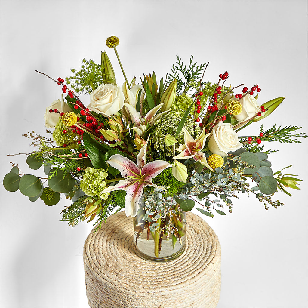 Berry & Bright Bouquet –  Menlo Florist, Menlo Park CA