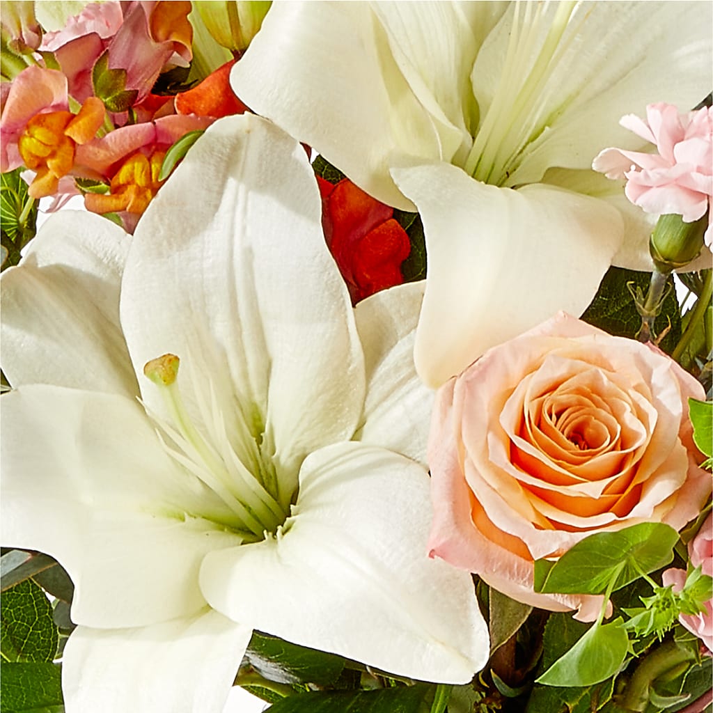 Grapefruit Splash Bouquet –  Menlo Florist, Menlo Park CA