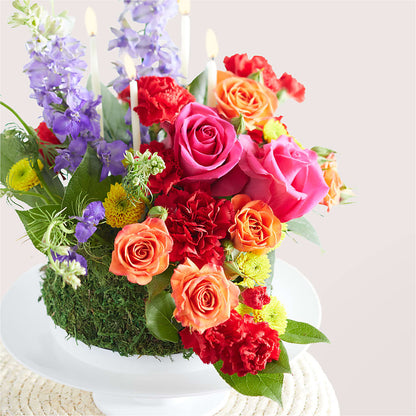 Best Year Yet Floral Cake –  Menlo Florist, Menlo Park CA