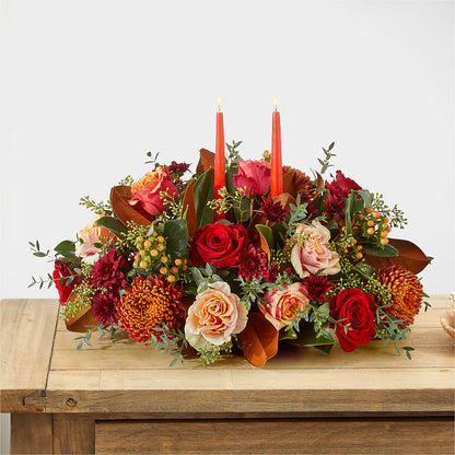 Gather Near Centerpiece –  Menlo Florist, Menlo Park CA