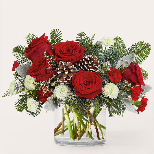 Yule Cheer Bouquet –  Menlo Florist, Menlo Park CA