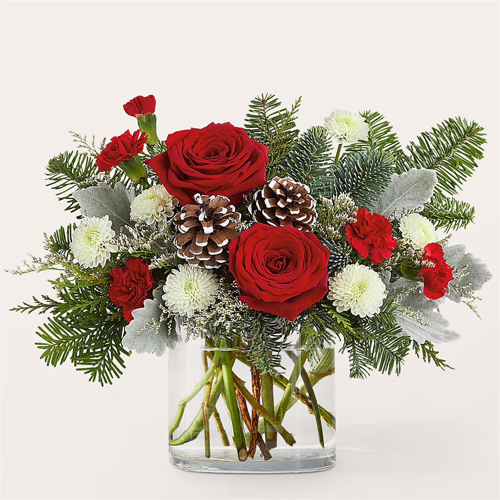 Yule Cheer Bouquet –  Menlo Florist, Menlo Park CA