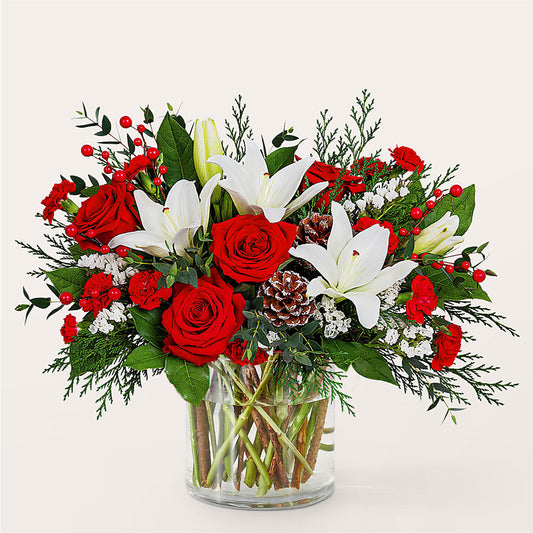 Best in Snow Bouquet –  Menlo Florist, Menlo Park CA
