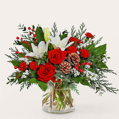 Best in Snow Bouquet –  Menlo Florist, Menlo Park CA
