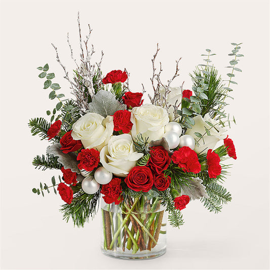 Trimming the Tree Bouquet –  Menlo Florist, Menlo Park CA