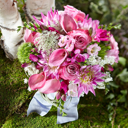 Pink Profusion Bouquet –  Menlo Florist, Menlo Park CA