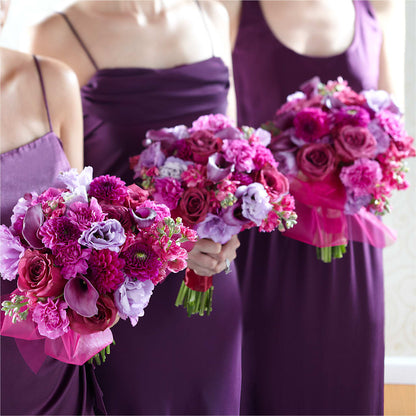 Bridesmaid's Garden Bouquet –  Menlo Florist, Menlo Park CA