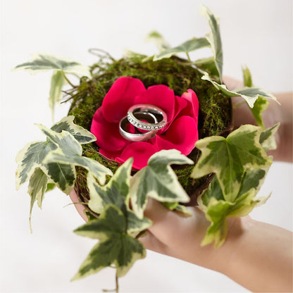 Lila Rose Ring Nest –  Menlo Florist, Menlo Park CA