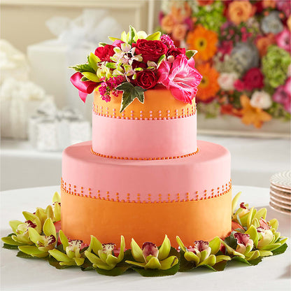 Sweet Citrus Cake Decor –  Menlo Florist, Menlo Park CA