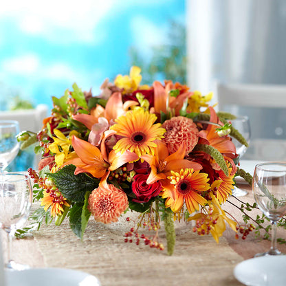 One and Only Centerpiece –  Menlo Florist, Menlo Park CA