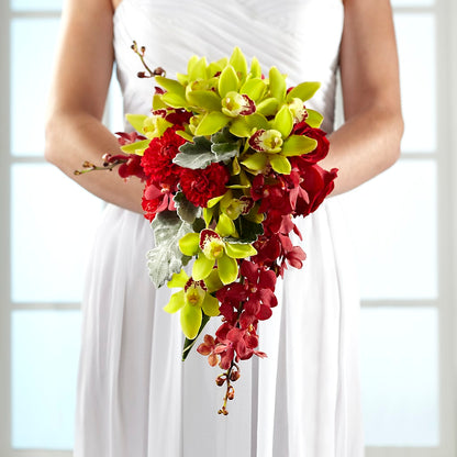 Elegant Orchid Bouquet –  Menlo Florist, Menlo Park CA