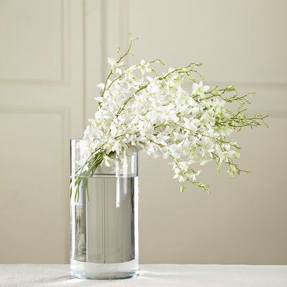 White Dendrobium Bouquet –  Menlo Florist, Menlo Park CA